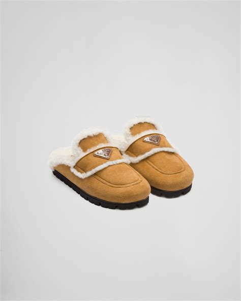 prada clogs fur|prada moccasins women.